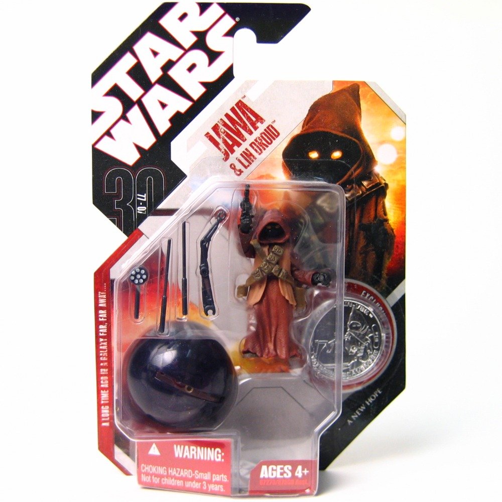 Star Wars Basic Figure Jawa Droid & Lin Droid