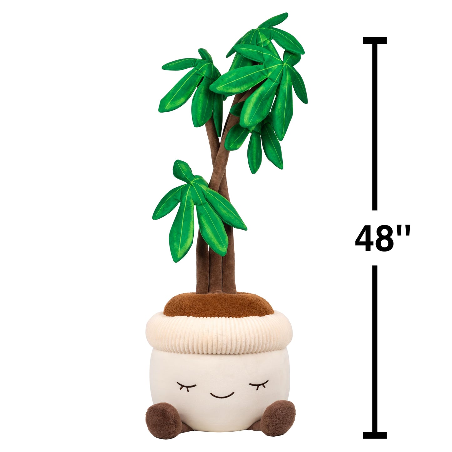 Russ Greenhouse 4 Feet Tall Money Tree Plush - Ultrasoft Official Jazwares Plush - Ages 3+