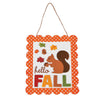 Hello Fall Sign Craft Kit - Makes 12 - Crafts for Kids and Fun Home Activities