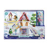 Mattel Enchantimals Hoppin’ Ski Chalet (25-in) with Bevy Bunny Doll (6-in) & Jump Animal Figure, with 5 Areas of Play, Go up Lift & Slide Down Slope