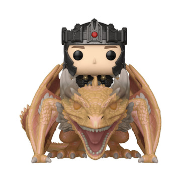 Funko Pop Rides: House of The Dragon - Aegon Targaryen and Sunfyre - Collectable Vinyl Figure - Gift Idea - Official Merchandise - Toys for Kids &