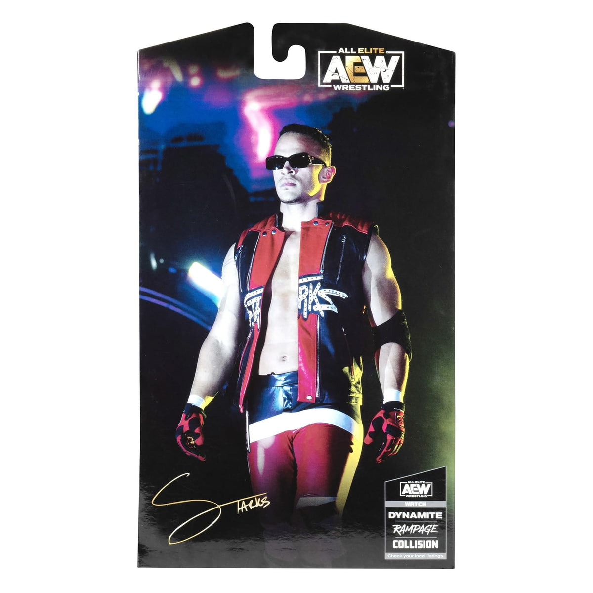 AEW Ricky Starks (Absolute Red & Black) Exclusive