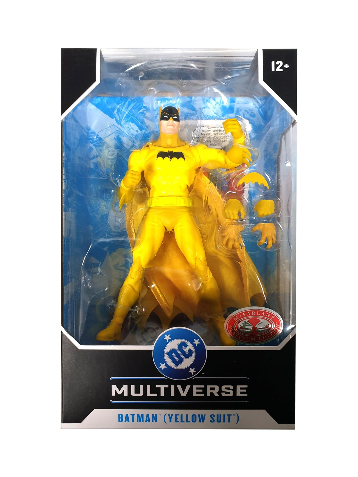 Dc Multiverse 17Cm Yellow Batman-Chase