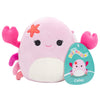 Squishmallows Original 5-Inch Cailey The Crab Mini Plush - Official Jazwares - Collectible Little Soft & Squishy Stuffed Animal Toy - Add to Your