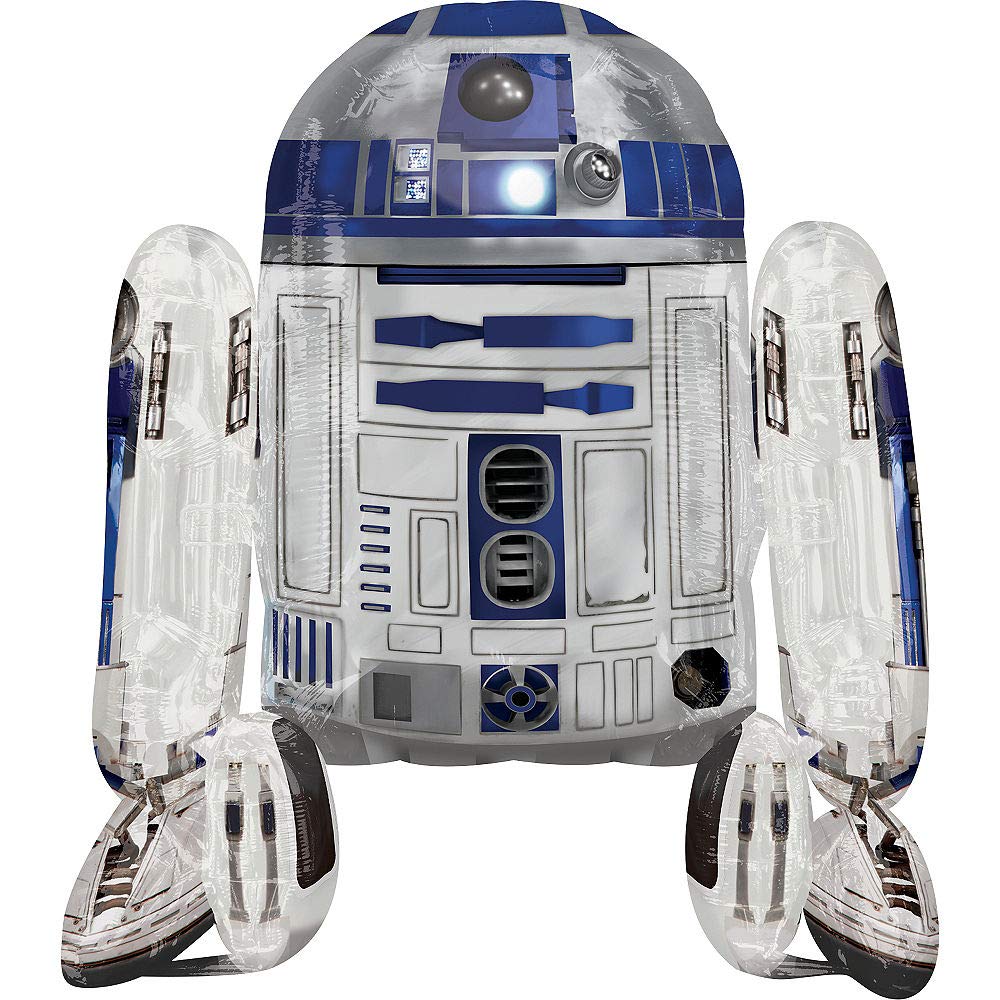Anagram International Star Wars R2D2 Air Walker, Multi-Color