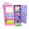 Barbie Extra Surprise Fashion Playset with 20 Pieces Including Pet Poodle, Closet and Push-Button Feature That Dispenses Fashion Accessories, Gift