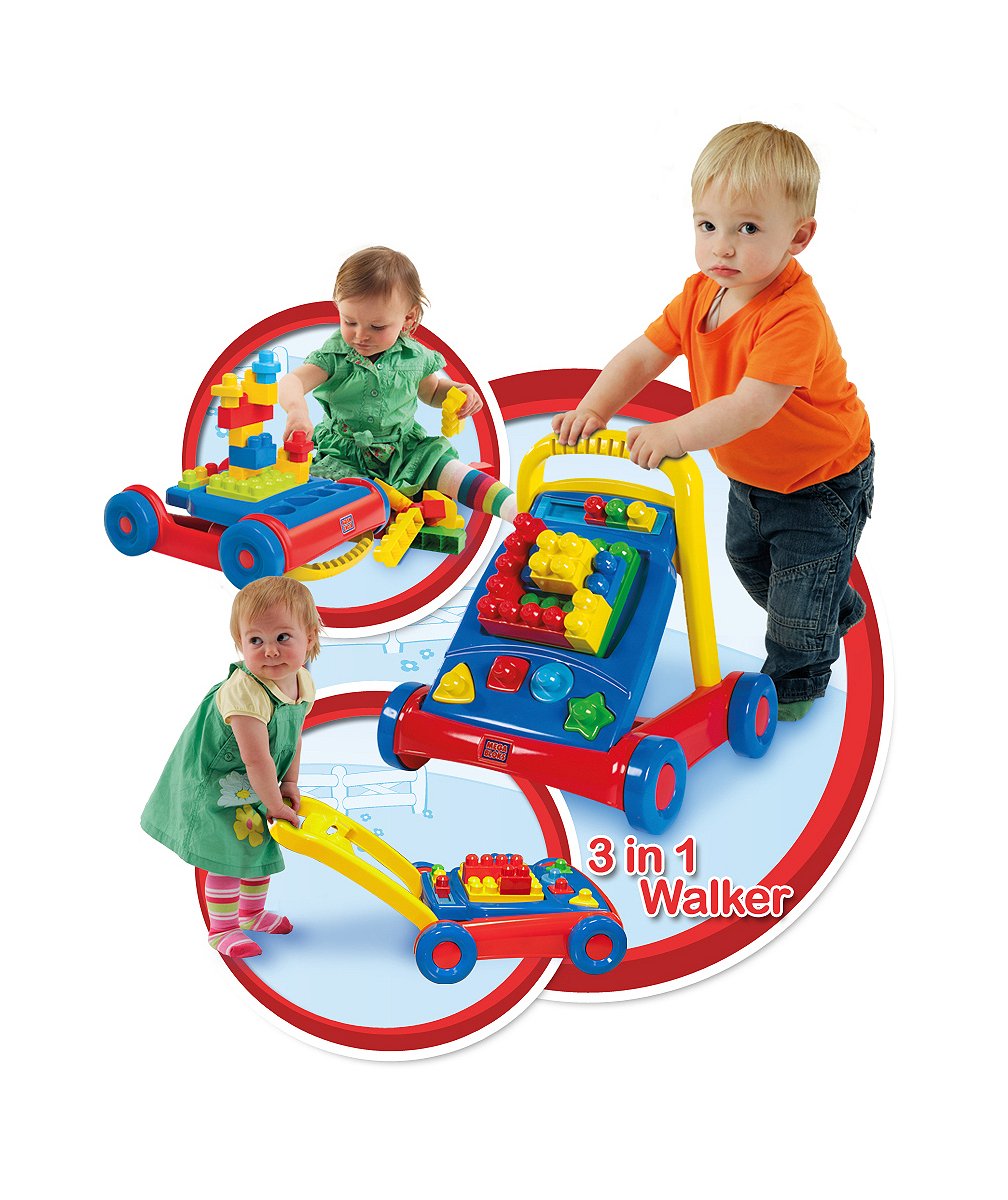 Mega Brands 3-in-1 Build 'n Go Walker (CYR09)