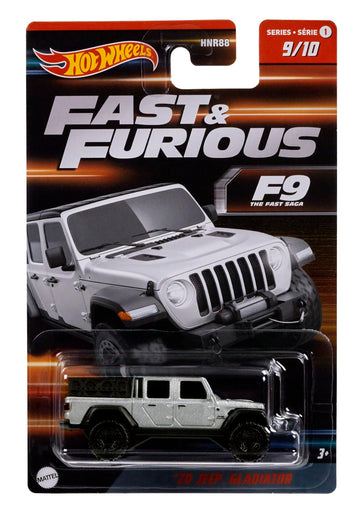 Hot Wheels -20 Jeep Gladiator -Fast & Furious (F9 The Fast SAGA) 9/10