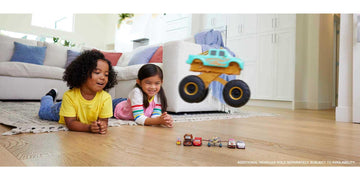 Mattel Disney and Pixar Cars On The Road Toys, Circus Stunt Ivy Vehicle, Jumping Monster Truck Inspired by Mattel Disney+ Show