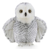 Bearington Blizzard Owl Stuffed Animal - 10" Realistic Stuffed Owl Plush Toy with Soft White Fur and Lifelike Details - Cuddly Plushies Gift for Kids