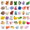 jrootouh 42pcs Mini Resin Animal 42 Styles Figures Bulk Tiny Resin Animals Little Miniature Small Animal for Micro Fairy Garden Landscape Accessories