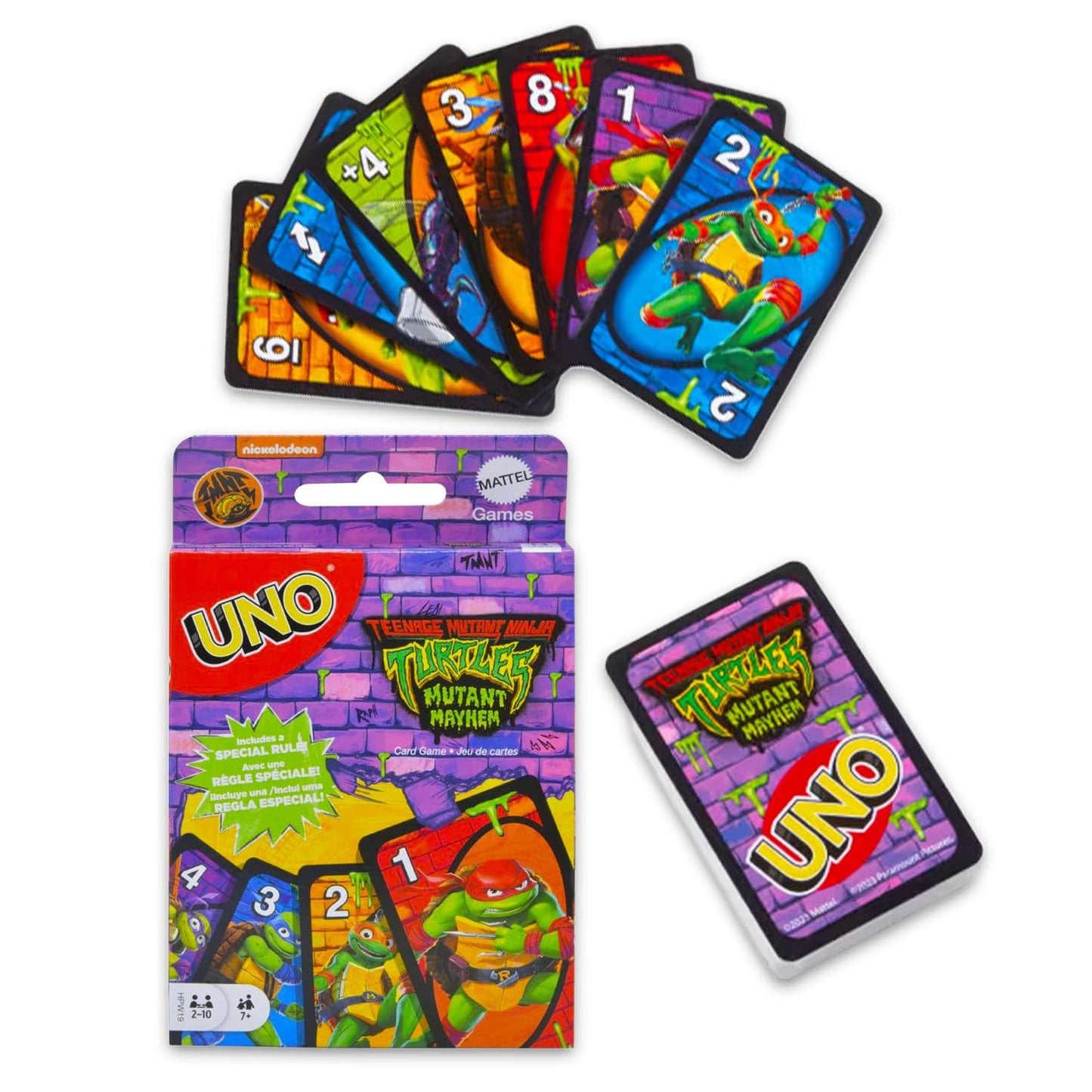 UNO Video Game Cards Set - Bundle with Minecraft, Super Mario, Teenage Mutant Ninja Turtles UNO Cards for Kids Plus Stickers, More | Minecraft, Mario