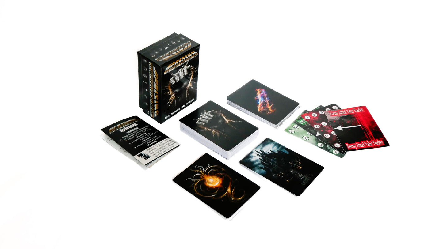 Uprising - The Cooperative Strategy Card Game! 2-4 Players - Ages 13+. Great for Family Game Night. Game for Adults and Teens.