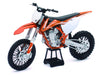 NewRay KTM 450 SXF Dirt Bike, Realistic and Functional, Kids Toy or Collectible Motorcycle 1/10 Scale (57943)