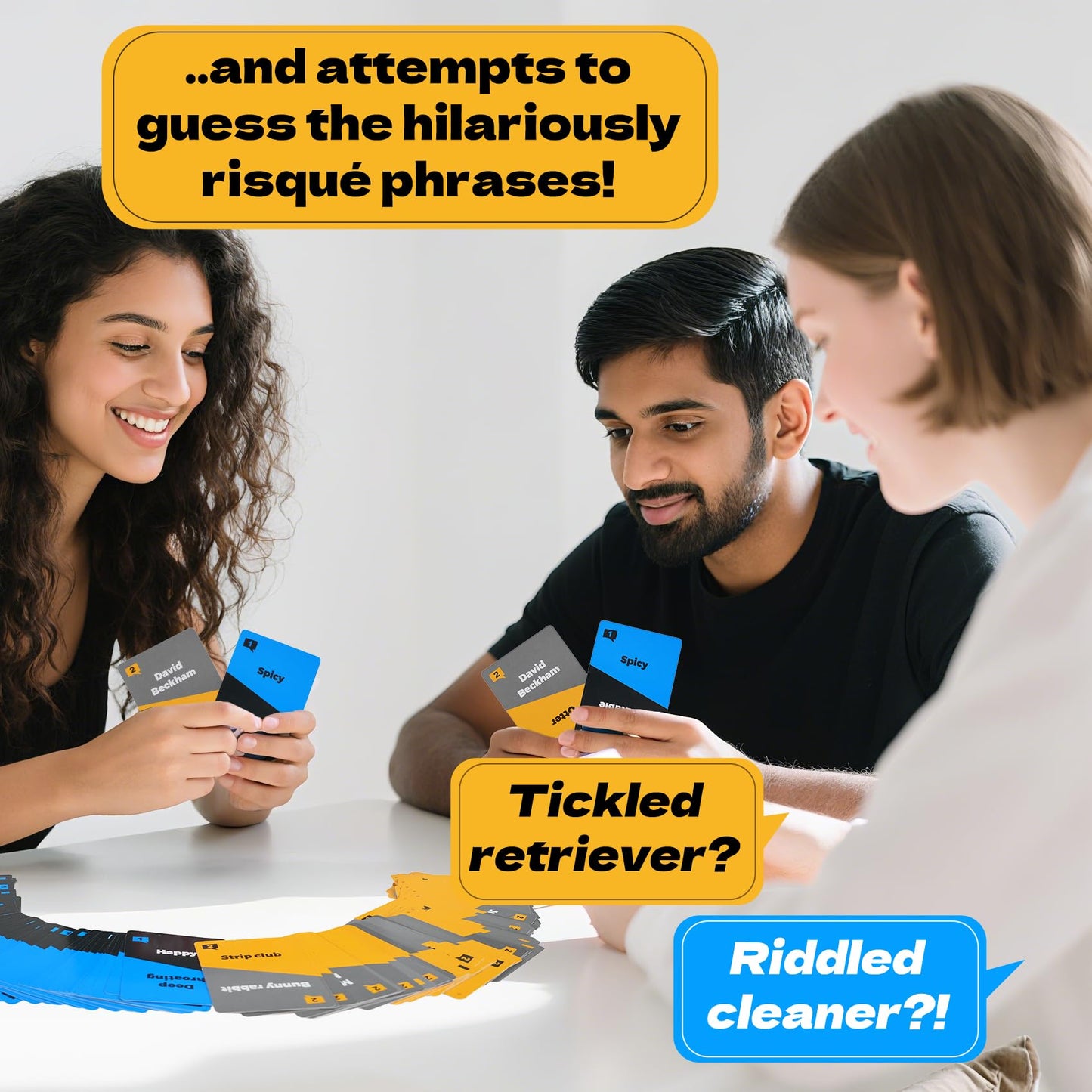 ATG You SAY I Speculation - 2026 New Sorry Board Game Lip Reading Party Fun Games for Adults, The Headphone Challenge TikTok Popular Card Game for 18+