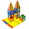 Mag Genius Magnet Tiles - Clear Magnetic 3D Building Blocks - Educational Toys, Games, Activities, Puzzles - Creativity, Motor Skills, Learning Shapes
