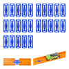 25 Sets Racetrack Connectors,Non-3D Printed, Compatible with Hotwheels,Mould Design Perfectly Matches the Lane