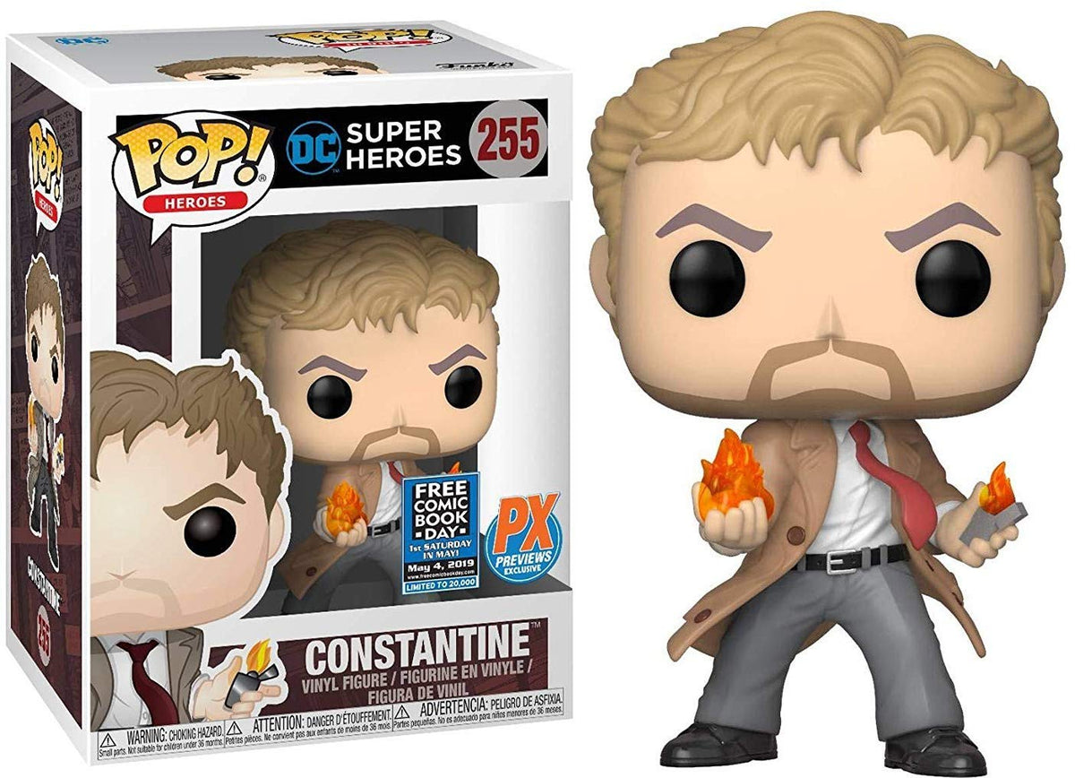 FCBD 2019 Pop DC Heroes John Constantine PX Vinyl
