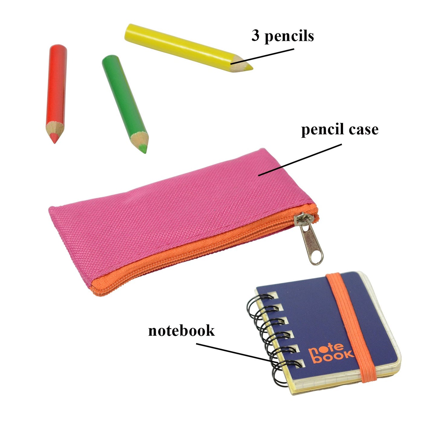The New York Doll Collection Doll Back to School Set - Doll School Desk,School Supply Set for Dolls and School Uniform Clothing Fits 18 Inch Girl