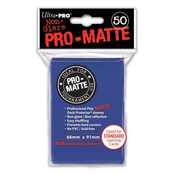 Ultra Pro Sleeves Pro-Matte Card Game (Blue)