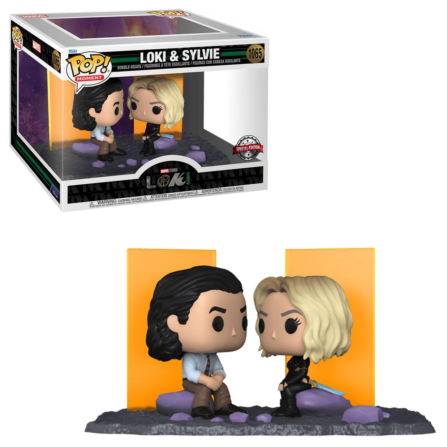Funko POP! Moment, Marvel #1065 Loki and Sylvie 2-Pack