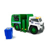Mighty Fleet Power Movers 15" Interactive Garbage Truck Toy - Motion Drive Technology, Lights & Sounds, Motorized Trash Collection, Realistic Design