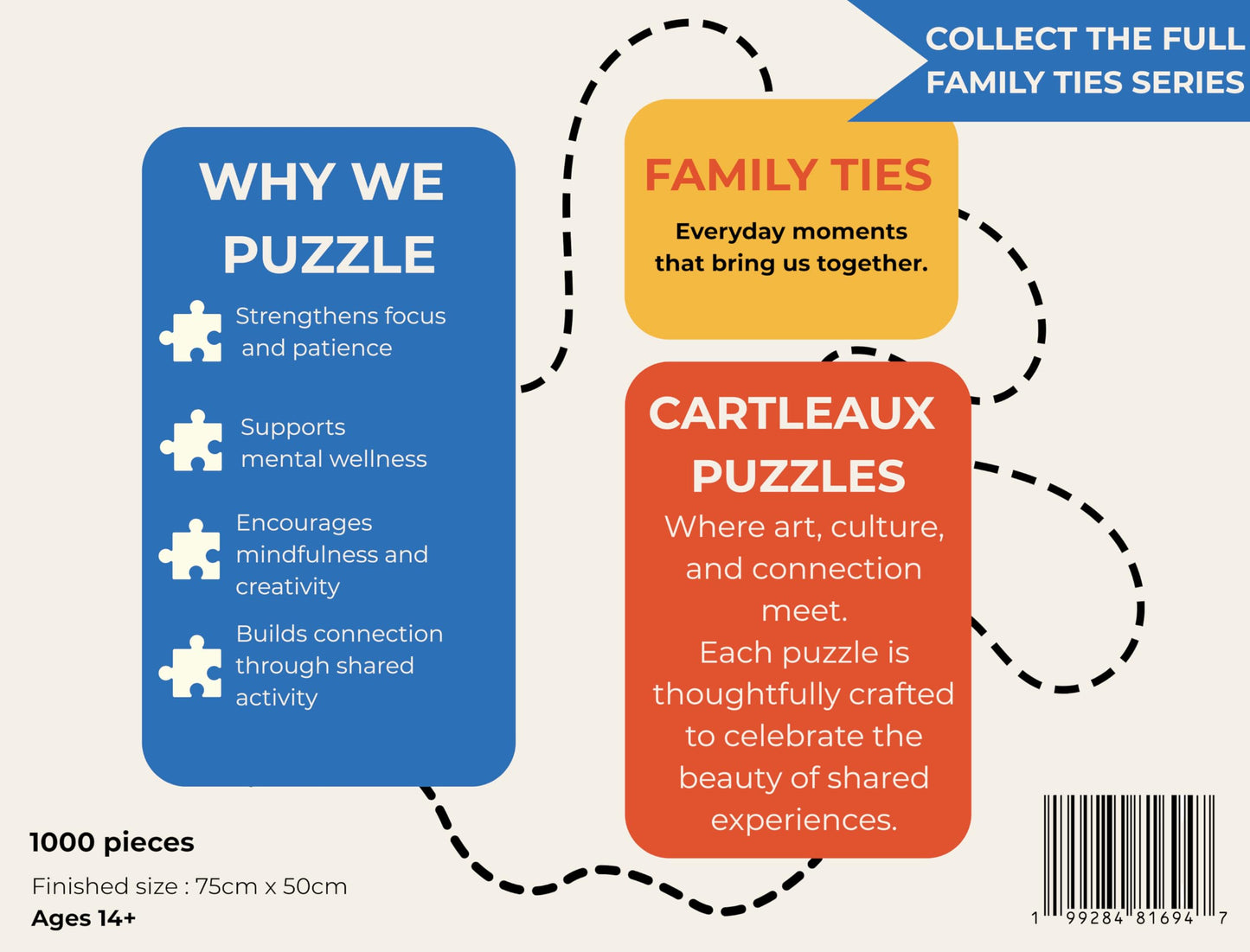 The Cookout - 1000-Piece Jigsaw Puzzle | A Cartleaux Family Ties Collection