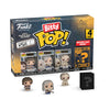 Funko Bitty POP! Lord of The Rings - Frodo, 4-Pack and A Surprise Mystery Mini Figure - 0.9 Inch (2.2 Cm) - Lord of The Rings Collectable - Stackable