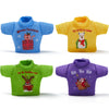JOYIN 4 Packs Xmas Clothing for Doll Stylish Tshirt Doll Clothing Set, Christmas Decorations, and Holiday Specials