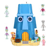 ROLOSO Toy Building Brick Blocks Toys Sets kit Action Figures Pineapple House Patrick Stone Star Home for Boys and Girls Kids Age 2-4, 3-5, 5-7, 8-12
