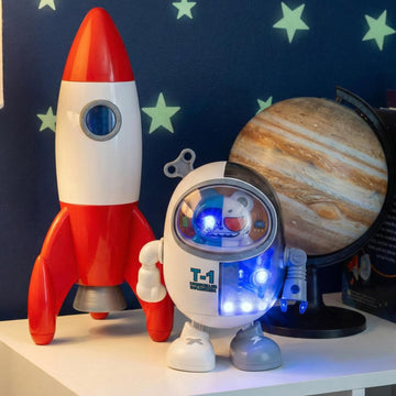Rhode Island Novelty 7" Light and Sound Dancing Bot
