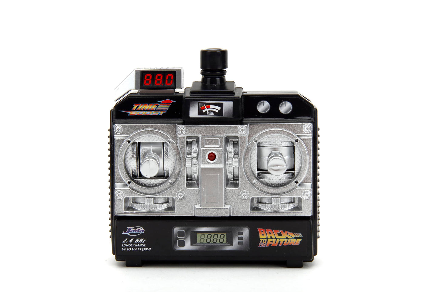 Jada Back to the Future 1:16 Time Machine RC Radio Control Car, Toys for Kids and Adults