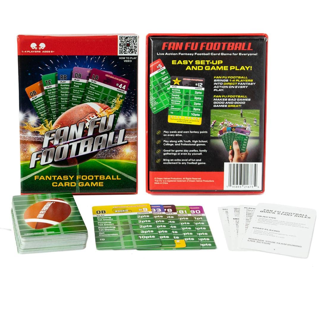 FAN FU Football - Live Action Fantasy Football Card Game