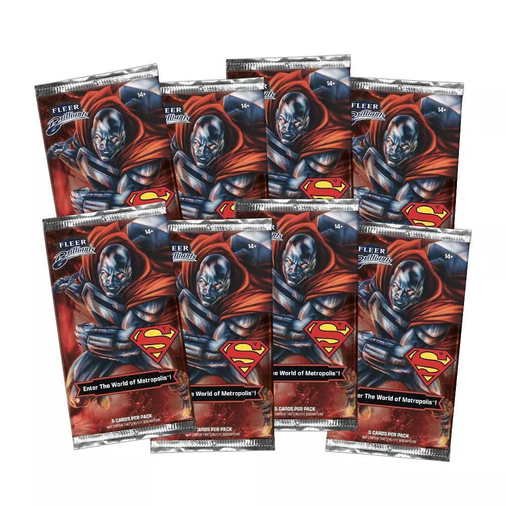 Upper Deck Fleer Brilliants Superman Trading Card Blaster Box