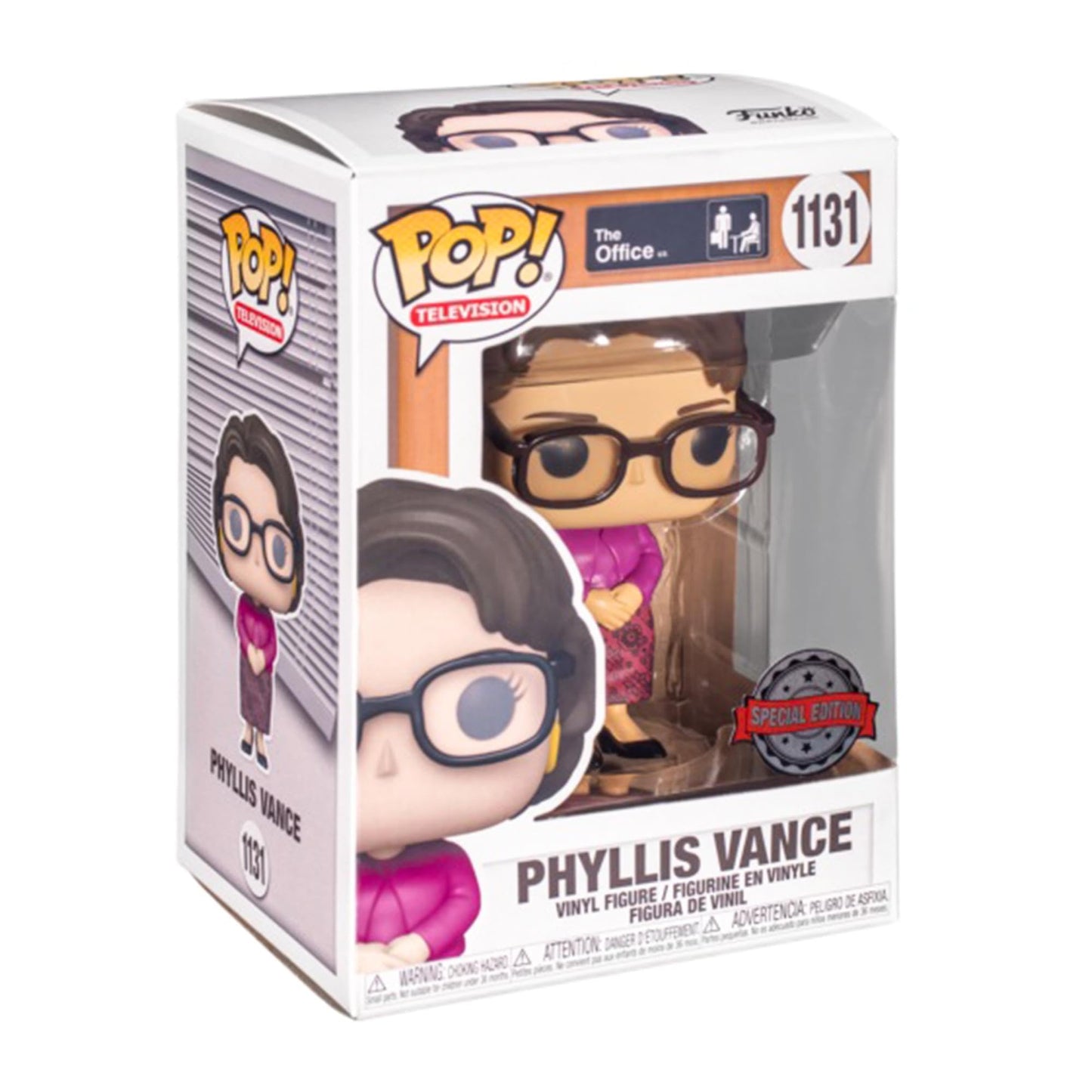 Funko Pop! TV: The Office - Phyllis Vance Vinyl Figure #1131 Special Edition