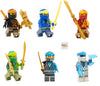 LEGO Ninjago: LEGO Ninjago Combo Set: 6 Core Ninja Minifgures (Lloyd, Jay, Cole, Zane, NYA and Kai)