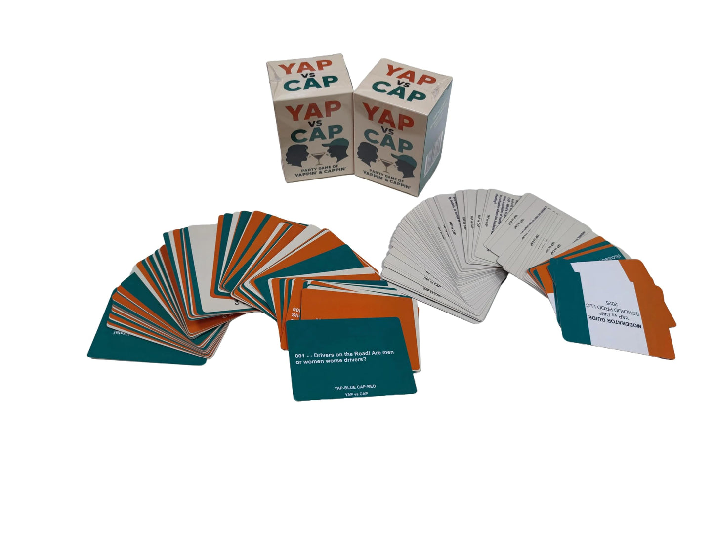 YAP vs CAP - The Party Game of Yappin & Cappin - Fun Social Party Game for Gatherings with Bold Opinions and Wild Debates