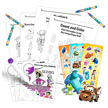 Toy Story Ultimate Activity Set - Bundle with Mess-Free Toy Story Coloring Books, Stickers, Games, Puzzles, Drawing, More | Disney Pixar Activities
