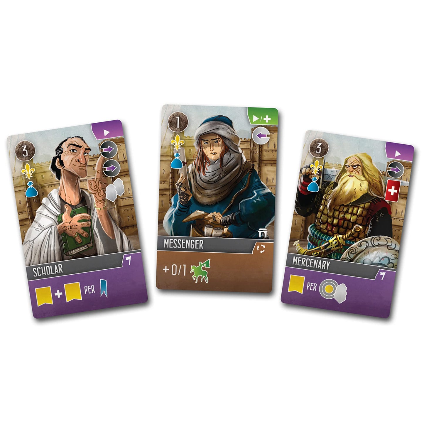 Renegade Game Studios Viscounts of the West Kingdom Gates of Gold Expansion Strategy Board Game