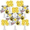 Big Dot of Happiness Grand Slam - Fastpitch Softball - Birthday Party or Baby Shower Centerpiece Sticks - Showstopper Table Toppers - 35 Pieces