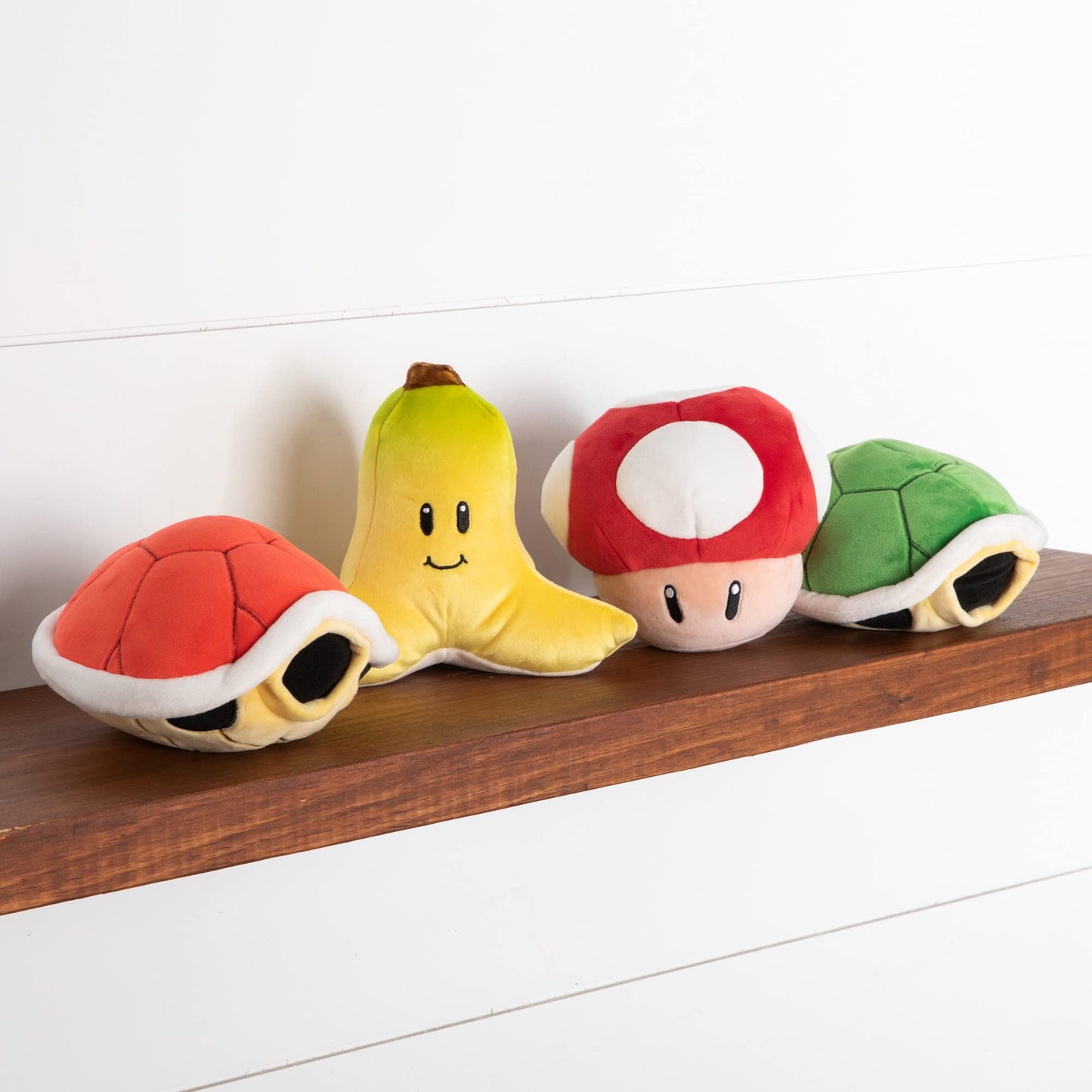 Club Mocchi-Mocchi- Mario Kart Plush - Red Shell Plushie - Squishy Mario Plushies - Squishy Toys and Cute Stuffed Animals - Gaming Room Decor - Video