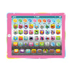 Wenbeier Kids Tablet Learning Pad Toddler Tablet with ABC Word Song Music Number Electronic Interactive Toy for Educational Preschool Boys & Girls 1 2
