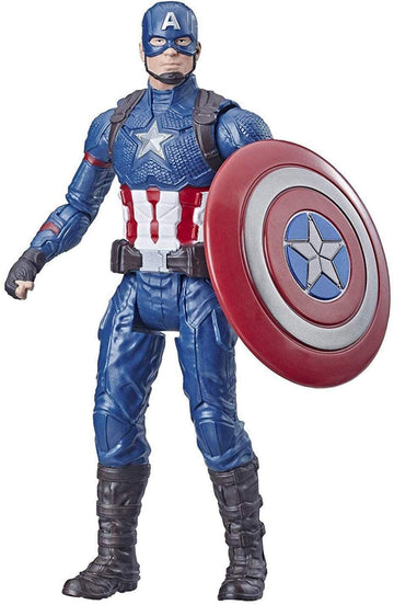 Marvel Avengers Captain America 6"-Scale Marvel Super Hero Action Figure Toy