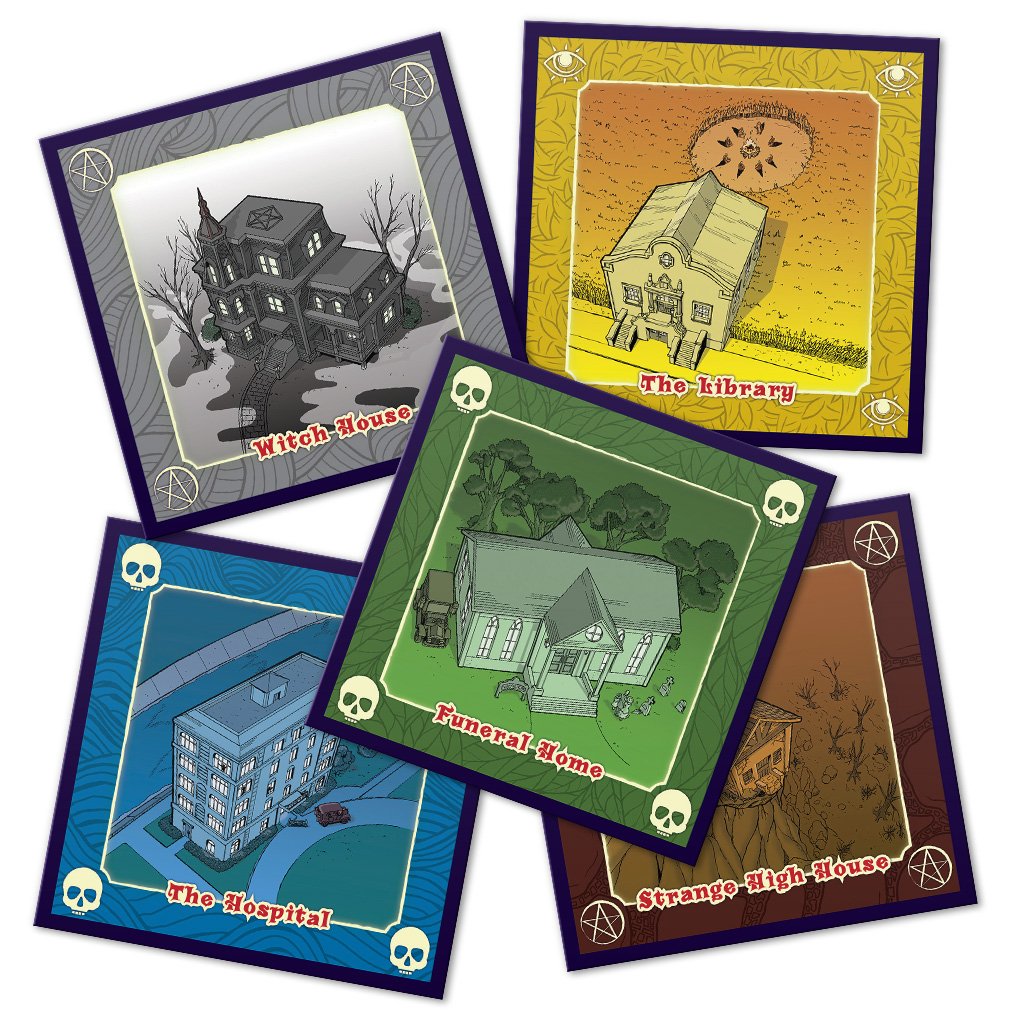 WizKids 73285 A'writhe: A Game of Eldritch Contortions Board