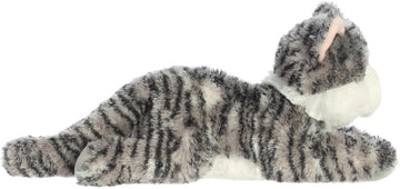 Aurora® Adorable Flopsie™ Lily™ Stuffed Animal - Used to Create Imaginative Play Adventures - Perfect for Birthdays, Kids and Adults, All Ages - Gray