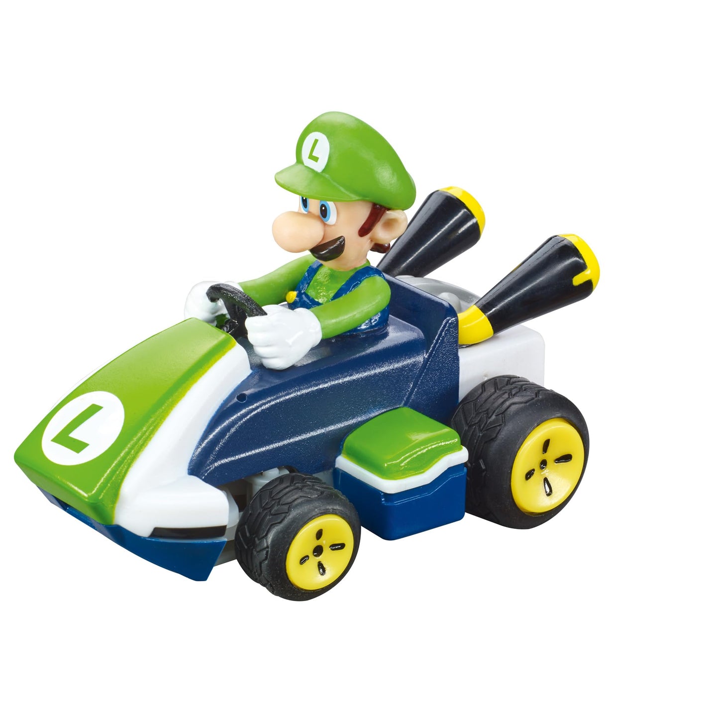 Carrera RC Mario Kart Tabletop Toy Racing Set Featuring Mario & Luigi 2.4GHz Radio Remote Control Cars for Children 6 and up - Ready to Run