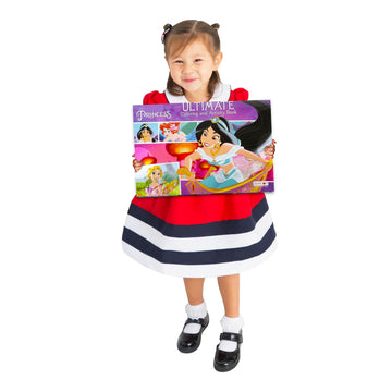 Disney Giant Floor Coloring Pad Set for Kids - Bundle Includes 3 Giant Floor Coloring Books (Featuring Frozen, Minnie Mouse and Disney Princesses)