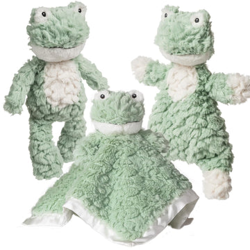 Mary Meyer Putty Nursery Lovey Soothing Soft Toy, 11-Inches, Mint Green Frog