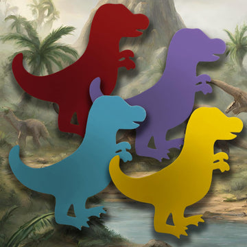 Dinosaur Cutouts Large - Dino Craft 24 Dinosaur Crafts for Kids Ages 4-8 Dinosaur Crafts for Kids 3-5 Kids Birthday Party Activities Dinosaur Arts