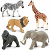 Safari Ltd. African Animals Toy Set - Realistc Figurines of Lion, Zebra, African Elephant, Giraffe, and Gorilla - Play Set for Boys, Girls & Kids 3+